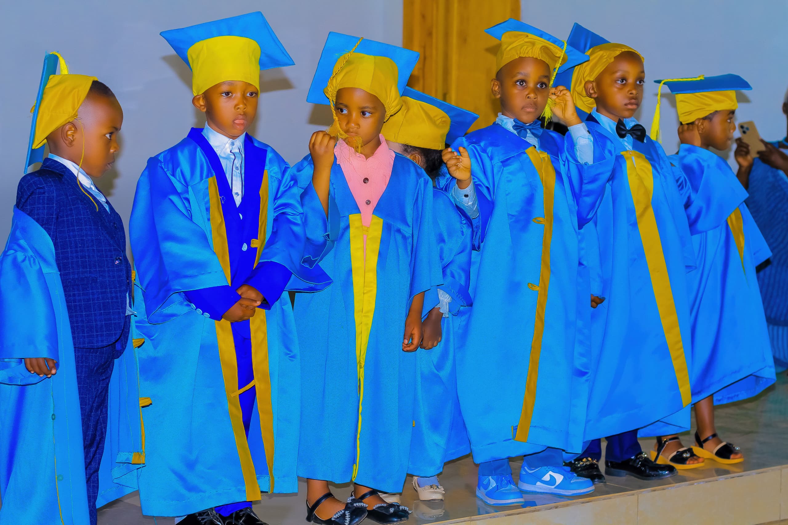 Graduation ceremony at Le Bambin de Saint Joseph